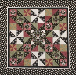 Snowmen Starry Night Quilt Kit