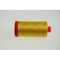 Aurifil #1135 - Mako 50 wt  Thread - Yellow