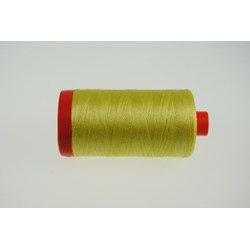 Aurifil #2115 - Mako 50 wt  Thread - Banana Yellow