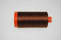 Aurifil #4012 - Mako 50 wt  Thread - Milk Chocolate Brown