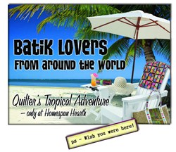 Batik Quilt Lovers Mystery Adventure