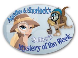 Agatha & Sherlock's Quilter's Mystery #6 - October  2010- Lap  Size