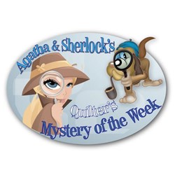 Agatha & Sherlock's Quilter's Mystery #3 - January 2010- Queen Size