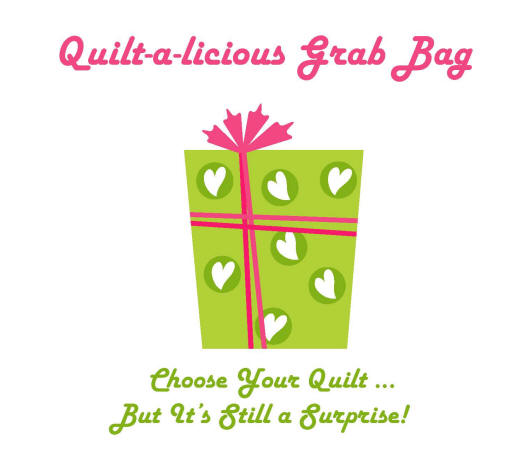 Quilt-a-licious Grab Bag!  <br>Dressed to the Nines  Lap Size Quilt