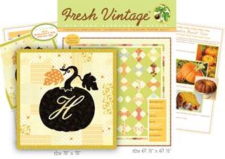 Fresh Vintage FTQ FV500 Issue 17 - Fig Tree Patterns and Style - A Fig Tree and Co. Pattern Publication