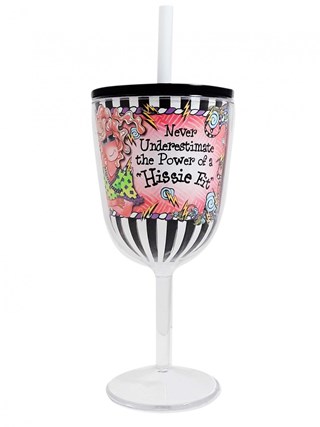 Hissie Fit Tingle Wine Glass