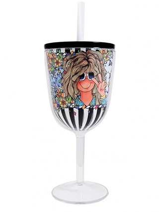 Sparkle Tingle Wine Glass