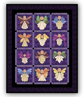 Angels!  Batik  Block of the Month or All at Once3 Colorways!Starts January