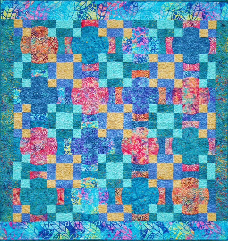 Moons Over Bali Surprise Quilt Kit