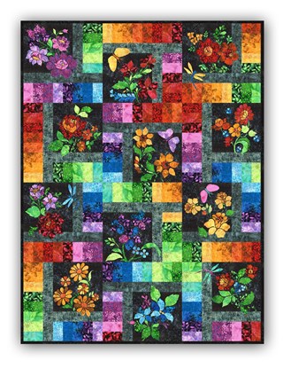 New!  Floragraphix Batik - Original - Block of the Month or All at Once - Starts January 2019!