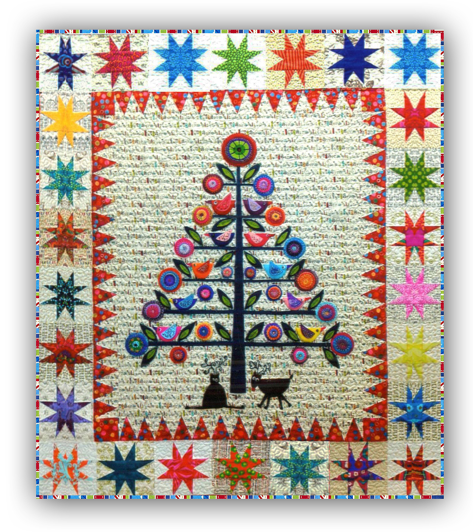 It S Back Oh Christmas Tree 100 Wool Applique Kit Free Us Shipping By Wendy Williams