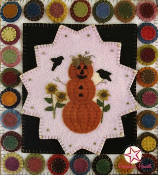 Penny Around Wool Applique Block of the Month
