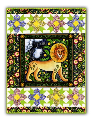Spring Wall Hanging  Quilt Kit & Pillow- The Four Seasons, by In the Beginning