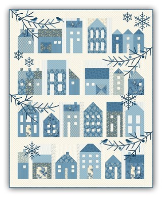 Winter Village  Pattern & Starter Pack by Edyta Sitar - Includes All Silhouettes
