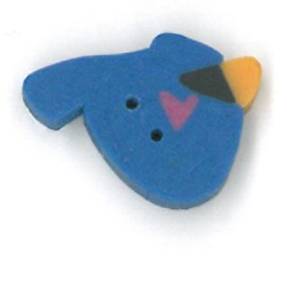 Small Blue Jay by  Just Another Button Company