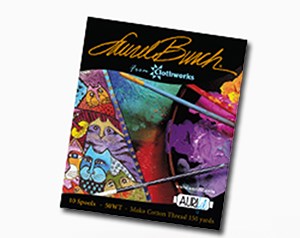 Laurel Burch Aurifil Thread Assortment Pack - 10 Small Spools