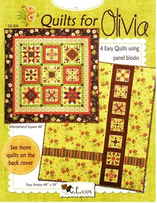 Quilts for Olivia - 4 Quilt Patterns Booklet by G.E. Designs