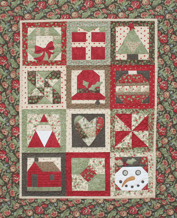 Vintage Christmas BOM by Buttermilk Basin by Whimsicals Quilts ~ Terri ...