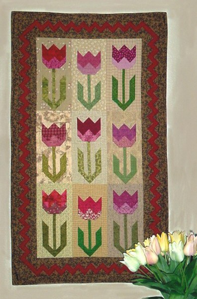 Spring Tulips Quilt Pattern by Joined at the Hip by Joined at the Hip ...