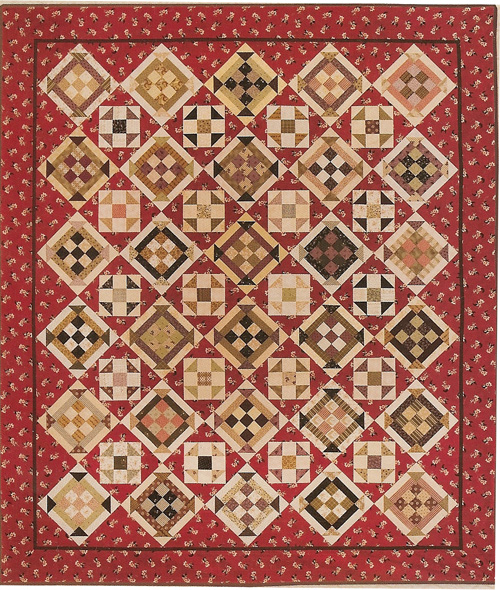 Scarlet Begonia Pattern by Miss Rosies Quilt Company