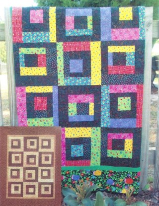 Kwik Scrappy Illusions Quilt Pattern