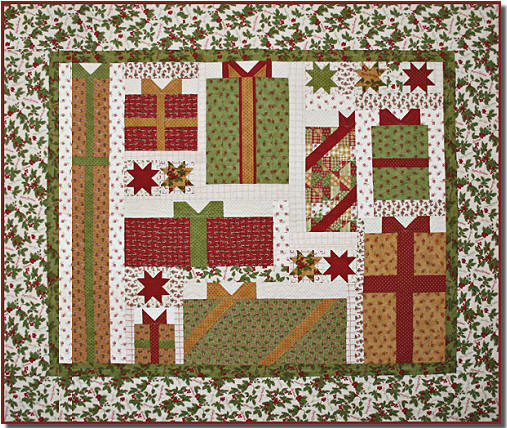 Christmas Package Dreams Quilt Kit by Butterfly Dreams by Julie