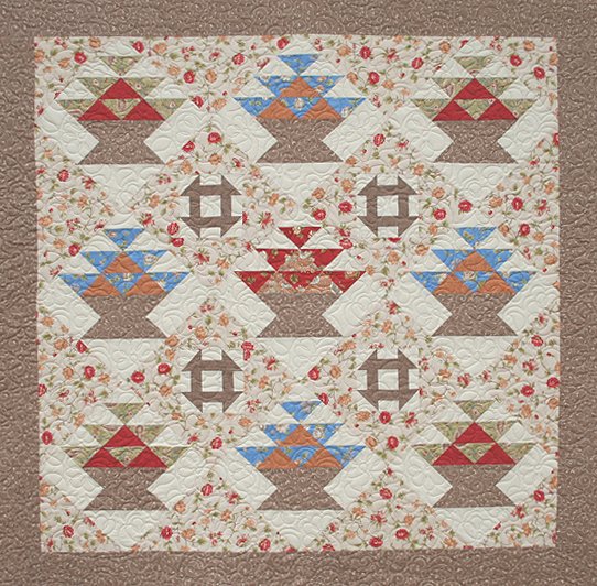 Folklore Baskets Quilt Kit by Butterfly Dreams by Julie