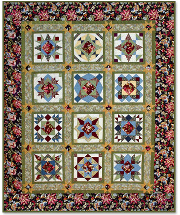 LAST ONE! Windsor Hall Twin Size Quilt Kit - Patchwork Party 2009 ...