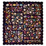 Euphoria Quilt Kit<br>Wool Applique on Wool Background<br>