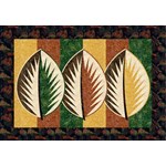 Autumn Glory - Leaf Series Batik Paper Pieced Quilt Kit - by Judy Niemeyer Designs - Exclusive Homespun Hearth Colorway