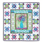 New!  Spring Bouquet Quilt Kit - Includes Backing!