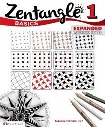 Zentangle 1 Basics, Expanded Workbook Edition, by Suzanne McNeill, CZT