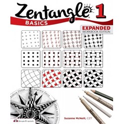 Zentangle 1 Basics, Expanded Workbook Edition, by Suzanne McNeill, CZT