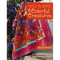 Wild Blooms & Colorful Creatures Pattern Book