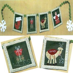 Mini Christmas Swag Pattern by Fig 'n' Berry Creations