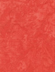 Anthology Chromatic Solid Batik - Peachy Red