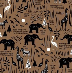 Paper Art Safari - Sienna Safari Scene #51141-1 by Windham