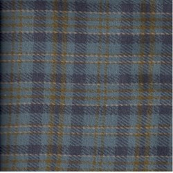 Need'l Love Wools - Blue & Gold Plaid - by Renee Nanneman for Andover Fabrics