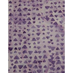 Anthology Hand Made Batik - Lavender Print