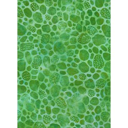 Anthology Agate Collection Batik Print- Green Pattern
