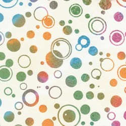 Anthology Hand Made Batik - Multi Color Bubbles