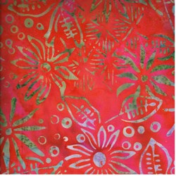 Anthology Hand Made Batik -Red Print