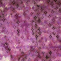 Anthology Hand Made Batik - Purple ZigZag