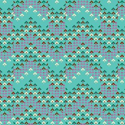 End of Bolt - 69" - Soul Mate - Prismatic - Seafoam - by Amy Butler for Free Spirit Fabrics