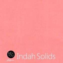 End of Bolt - 39" -<br>Me + You Indah Solids - Ballet Pink - By Hoffman Fabrics