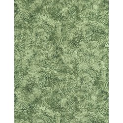 33" Remnant - Tranquility Fabric Collection  -  JT-C6058-Fern by Timeless Treasures