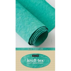 Minimum 2 Yard PurchaseKraft•tex™ in Turquoise - Now in Bright, Fun Colors!  Plus - Receive 6 Free Pattern Downloads from CT Pub with Purchase!