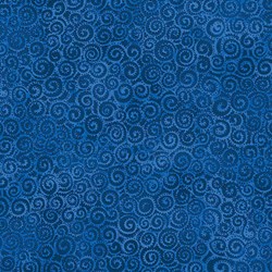 Royal Blue Swirl by Laurel Burch
