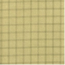 End of Bolt - 78" - Green Window Pane Check - Woolies Cotton Flannel
