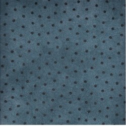Woolies Flannel - Blue with Black Dot - by Maywood Studios